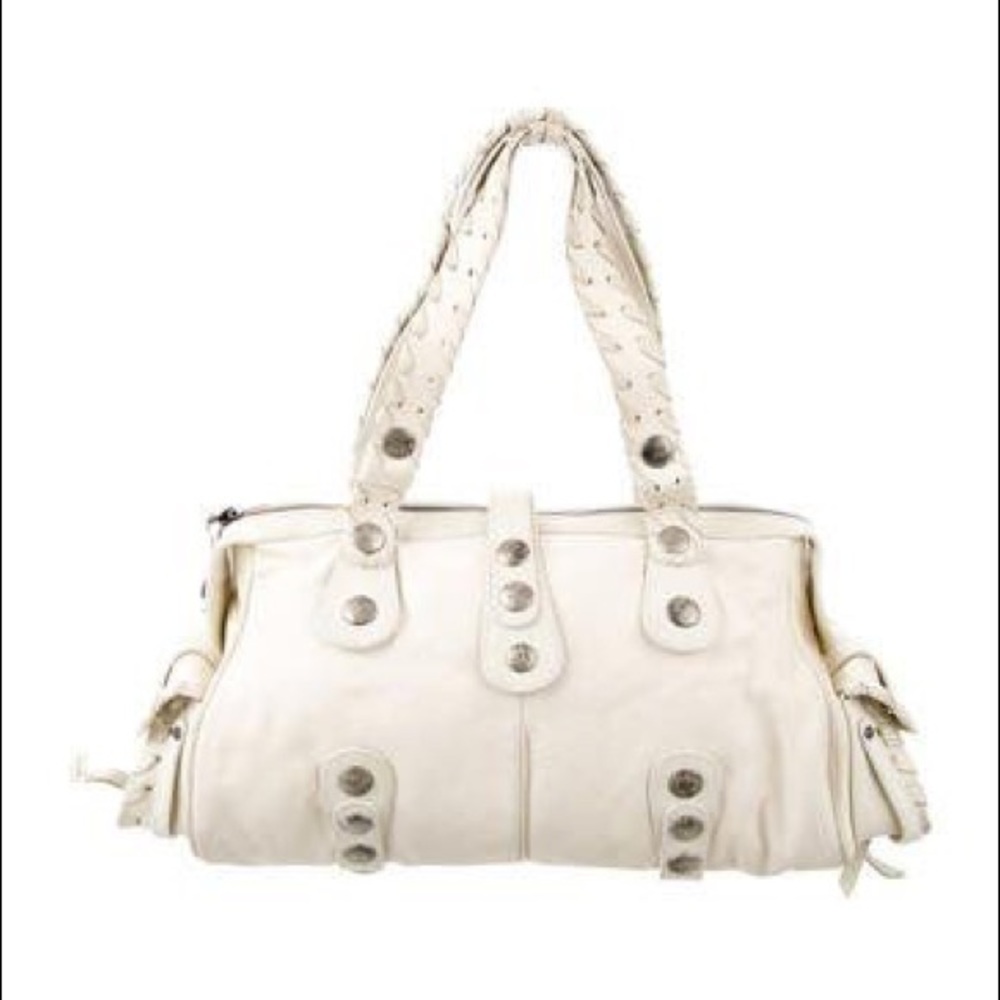 Authentic Chloe Silverado Bag in Ivory